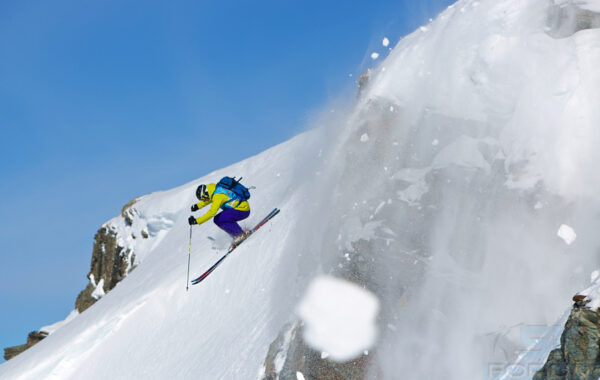 Freeride sicuro (grazie a 11 addetti) in Engadina al Corvatsch