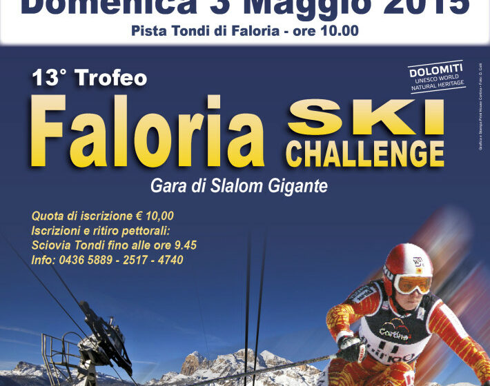 Faloria Ski Challenge, gara e festa di fine stagione a Cortina il 3 maggio 2015