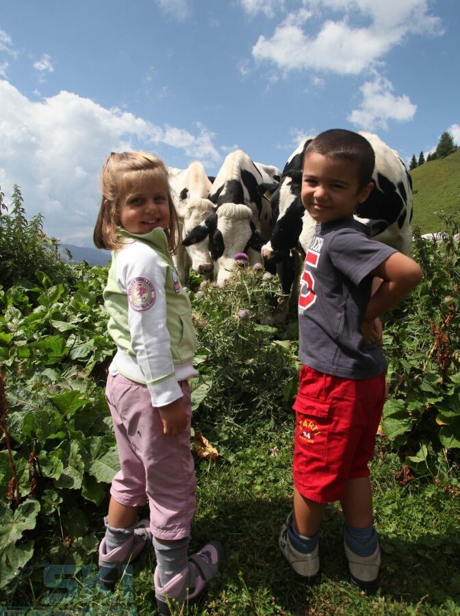 Bambini in Dolomiti