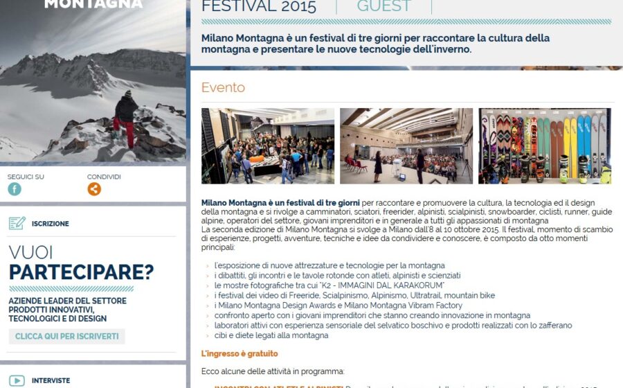 Milano Montagna 2015