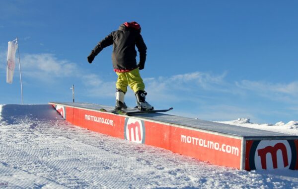 Snowpark del Mottolino: sono già pronte le prime strutture