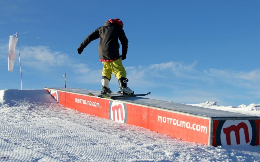 Snowpark del Mottolino: sono già pronte le prime strutture