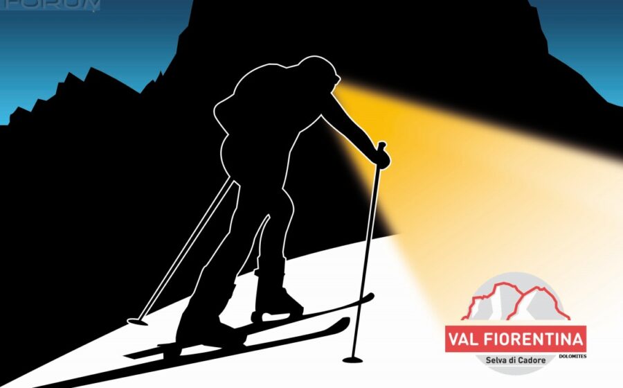 Prima edizione della Bait Night, gara di scialpinismo in notturna