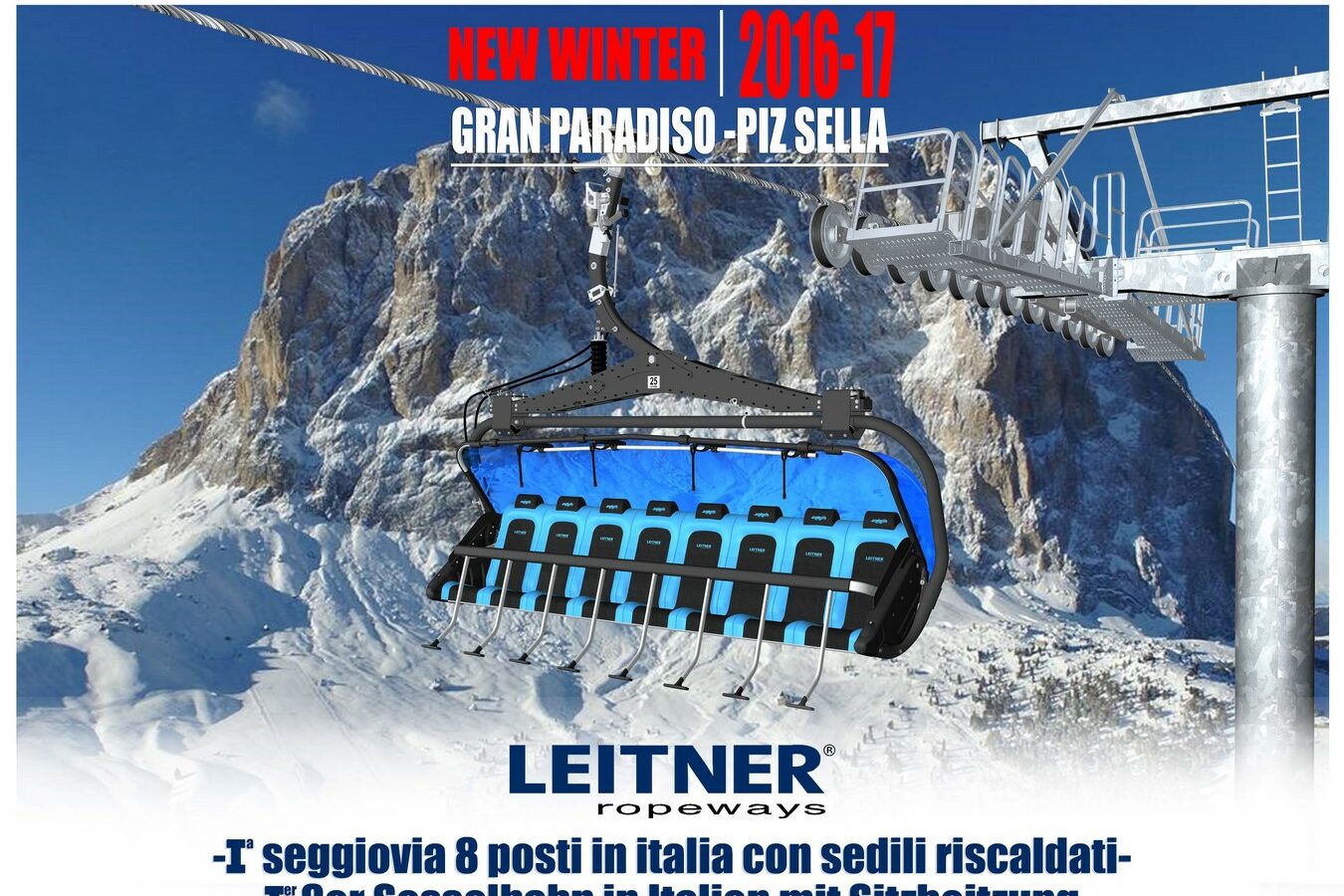 Nuova seggiovia Gran Paradiso