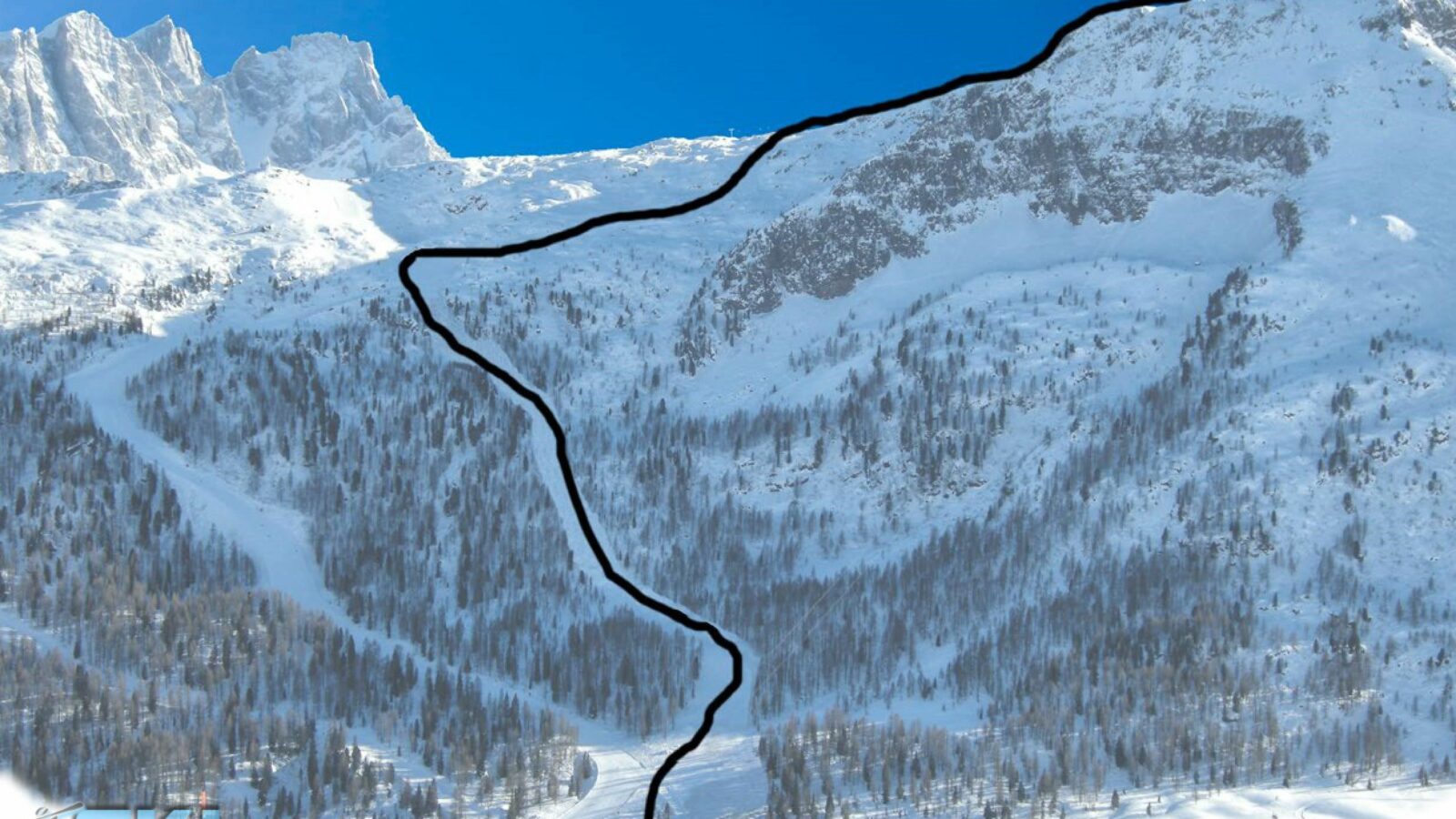Rendering nuova pista La Volata