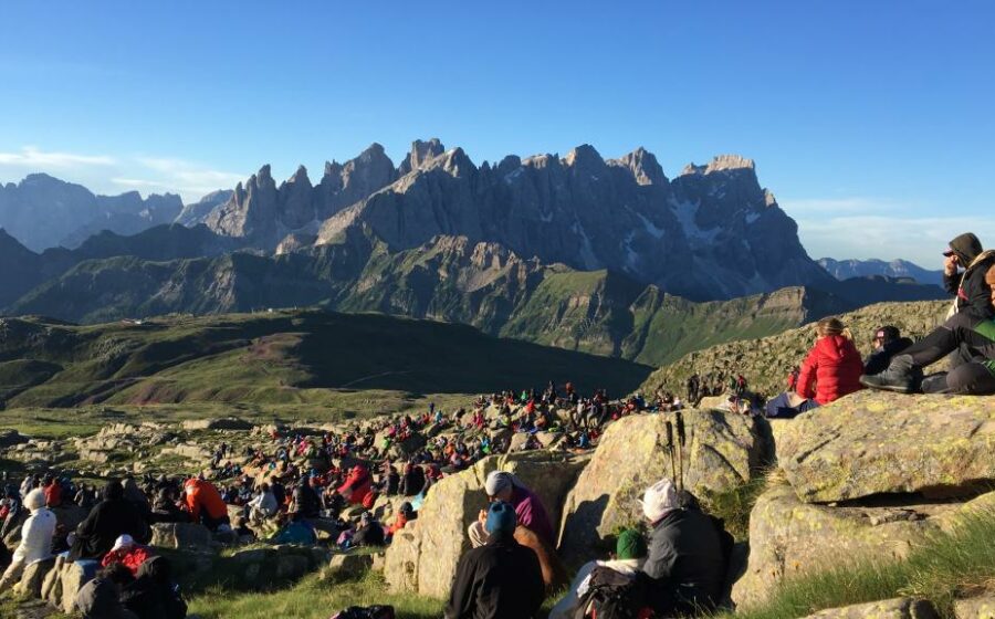 L’alba al Col Margherita