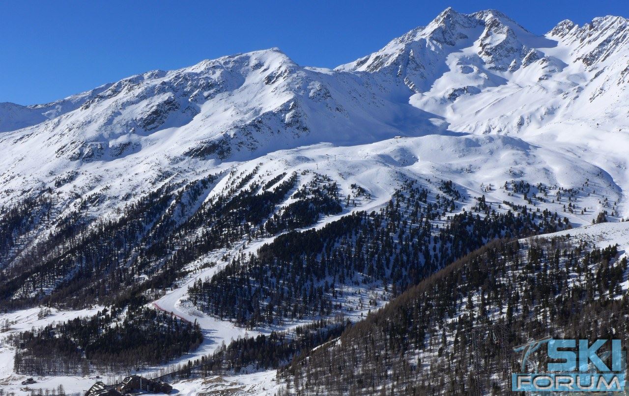 Piste Lazaun in Val Senales