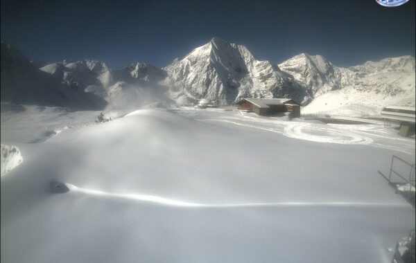 Prima neve sull’arco alpino
