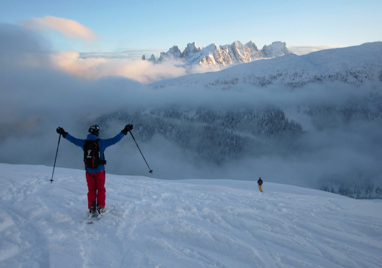 foto del paradiso del Dolomiti Superski