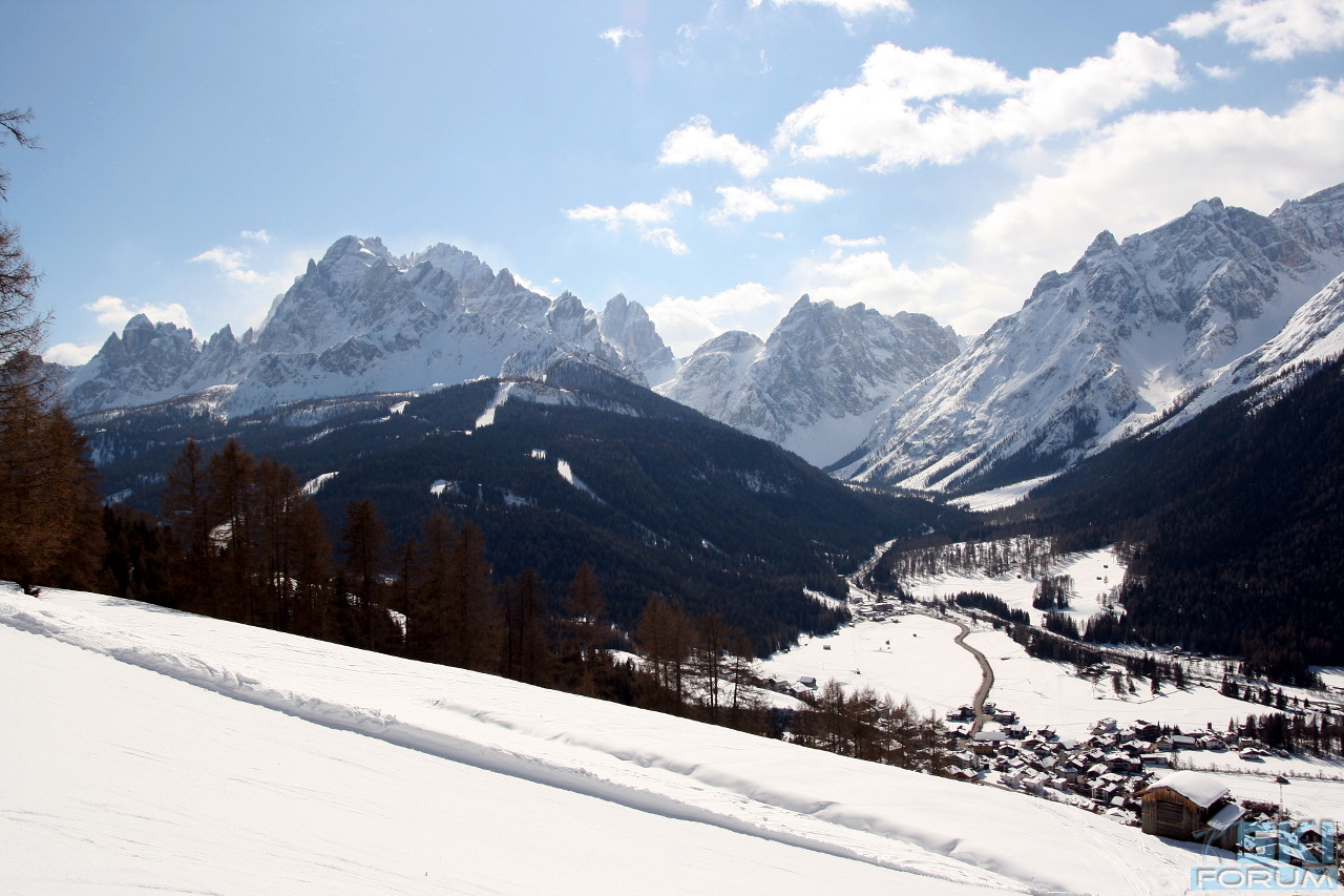 panorama su sesto pusteria