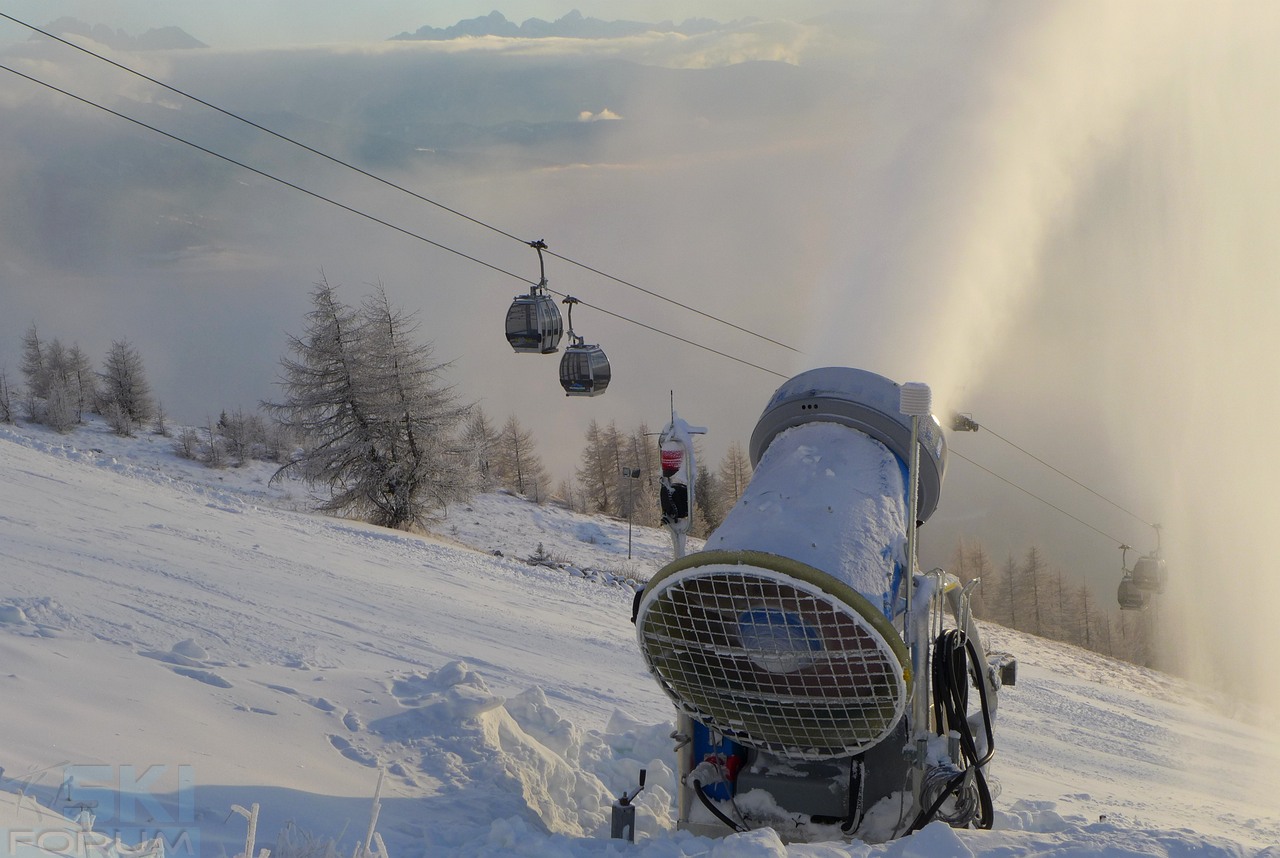 Cannone in funzione