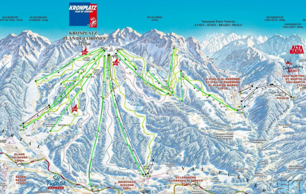 Plan de Corones: le piste aperte dal 26 nov