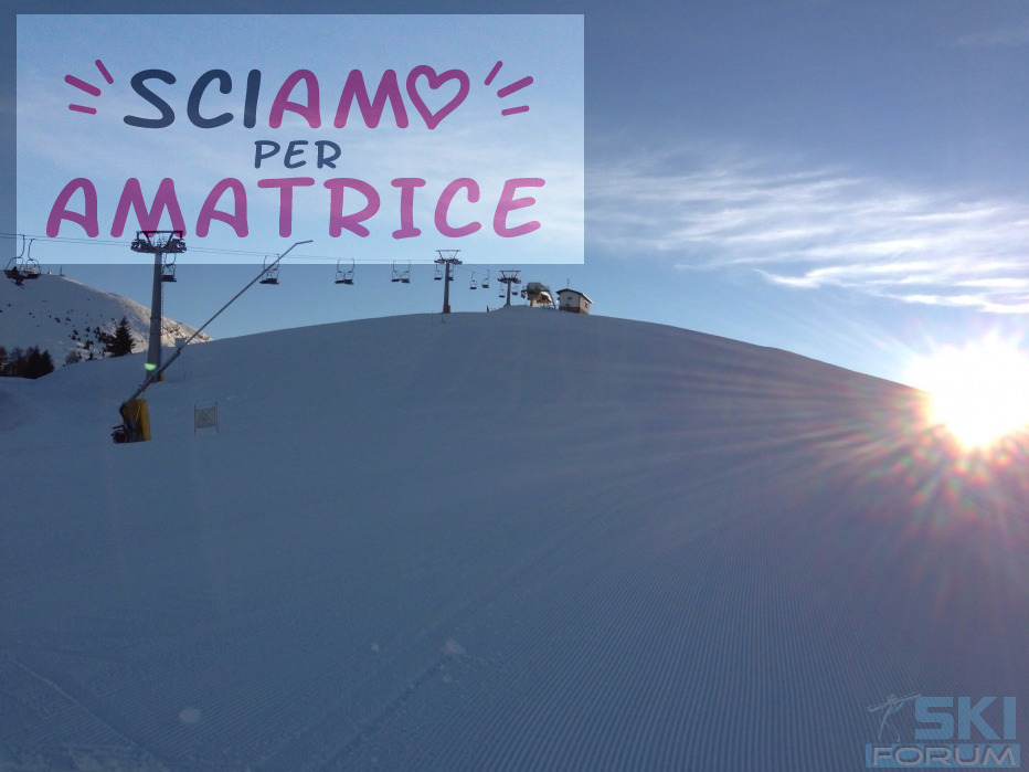 SciAMO per Amatrice! Skipass scontato ed incasso per Amatrice
