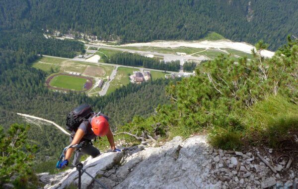 Ferrata Michielli Albino Strobel di Punta Fiames