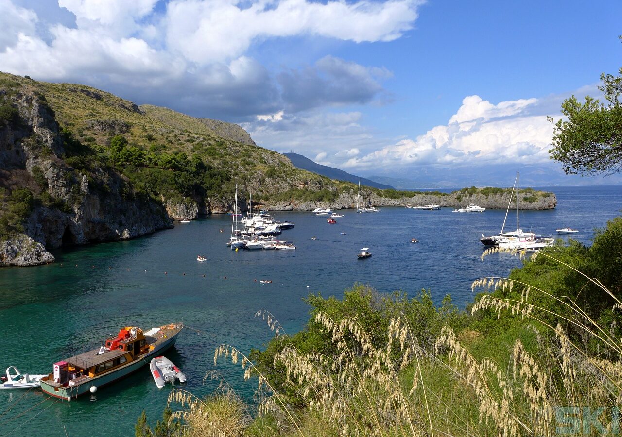 Porto Infreschi dal Sentiero del Mediterraneo