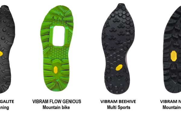 Nuove suole VIBRAM Litebase: più leggere ma ugualmente resistenti