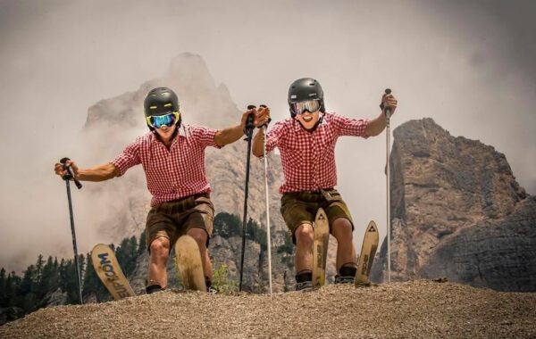 Summer Ski Show in Alta Badia