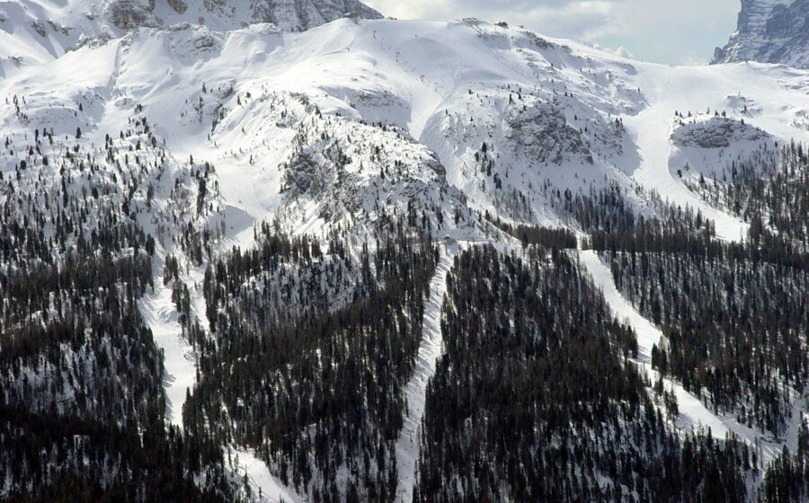 Nuova pista Scoiattolo a Cortina
