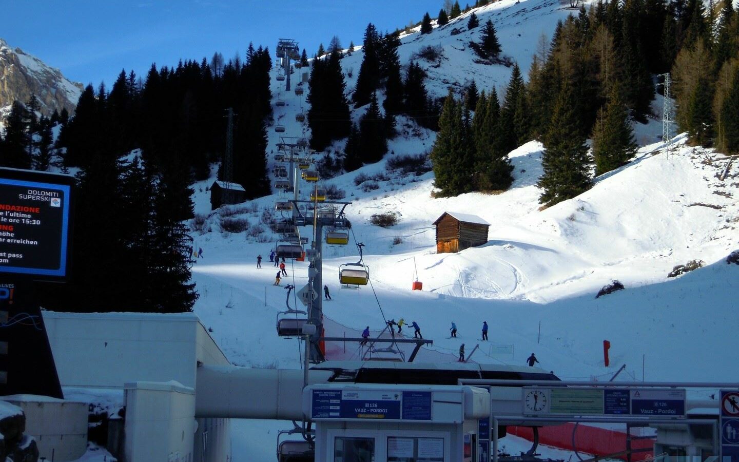 Arabba - Seggiovia Ponte de Vauz-Pordoi (Fodom)