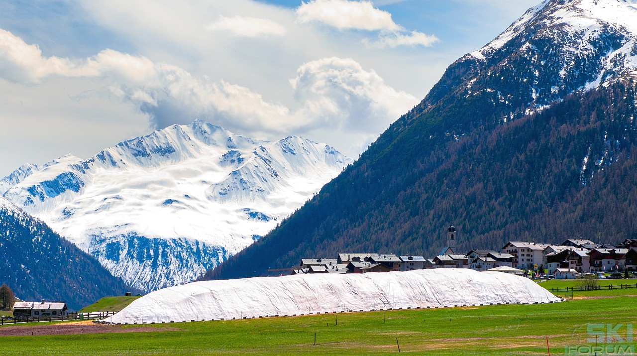 Snowfarming a Livigno