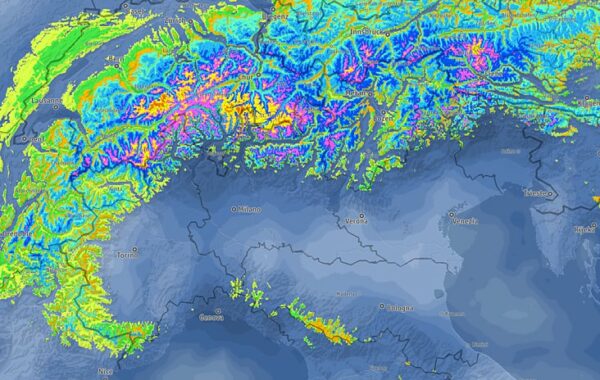 Svolta meteo: prime nevicate