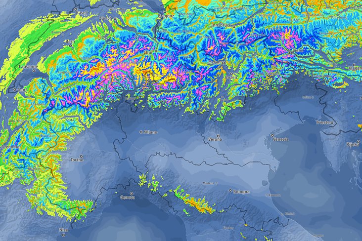 Previsione Neve Bergfex