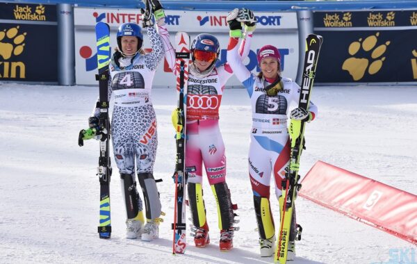 Le nazionali di sci alpino in allenamento a Sestriere