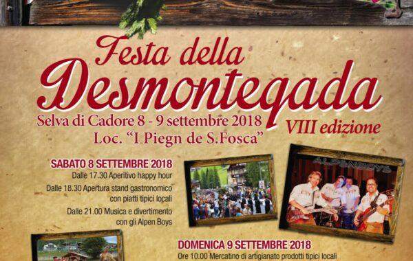 Desmontegada 8a edizione: le mucche tornano a valle!