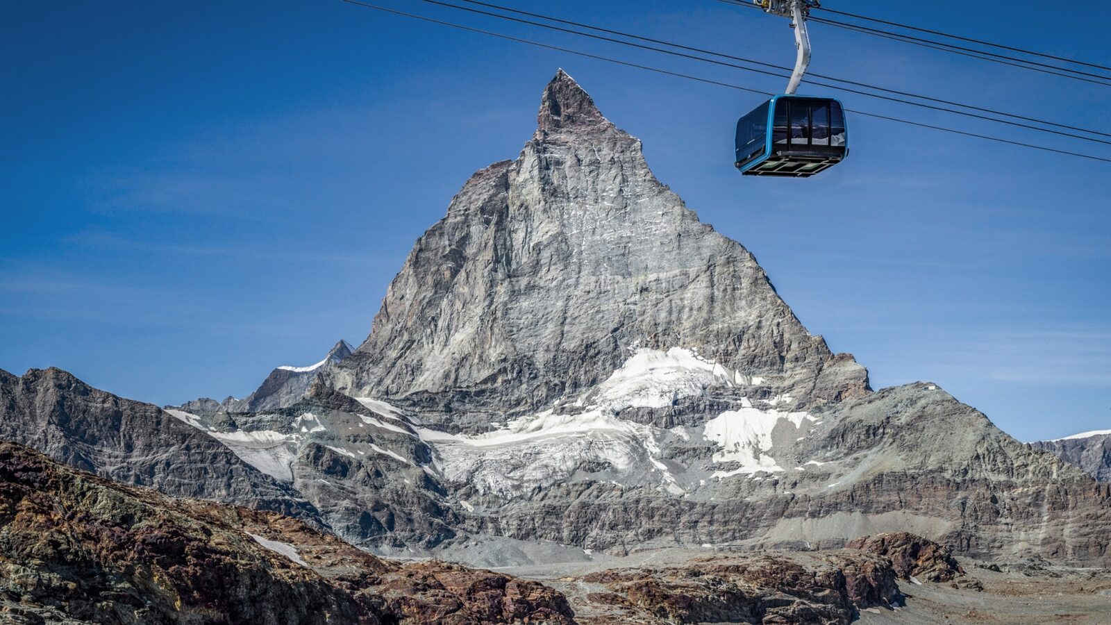 La nuova cabinovia Crystal Ride e il Cervino