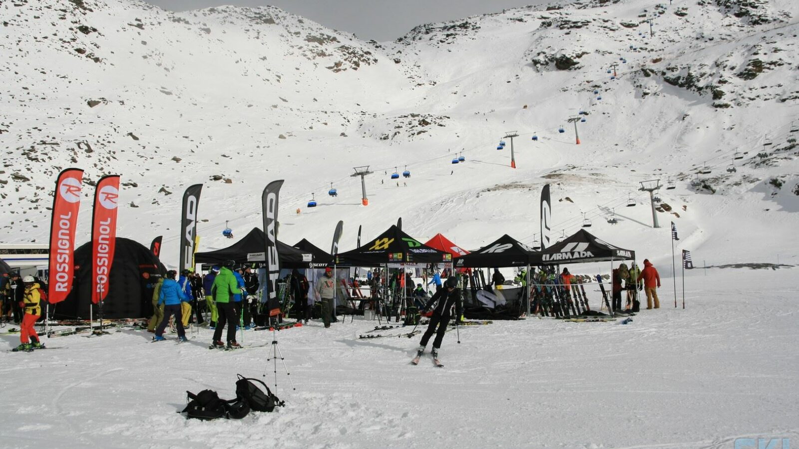 Skitest a Solda