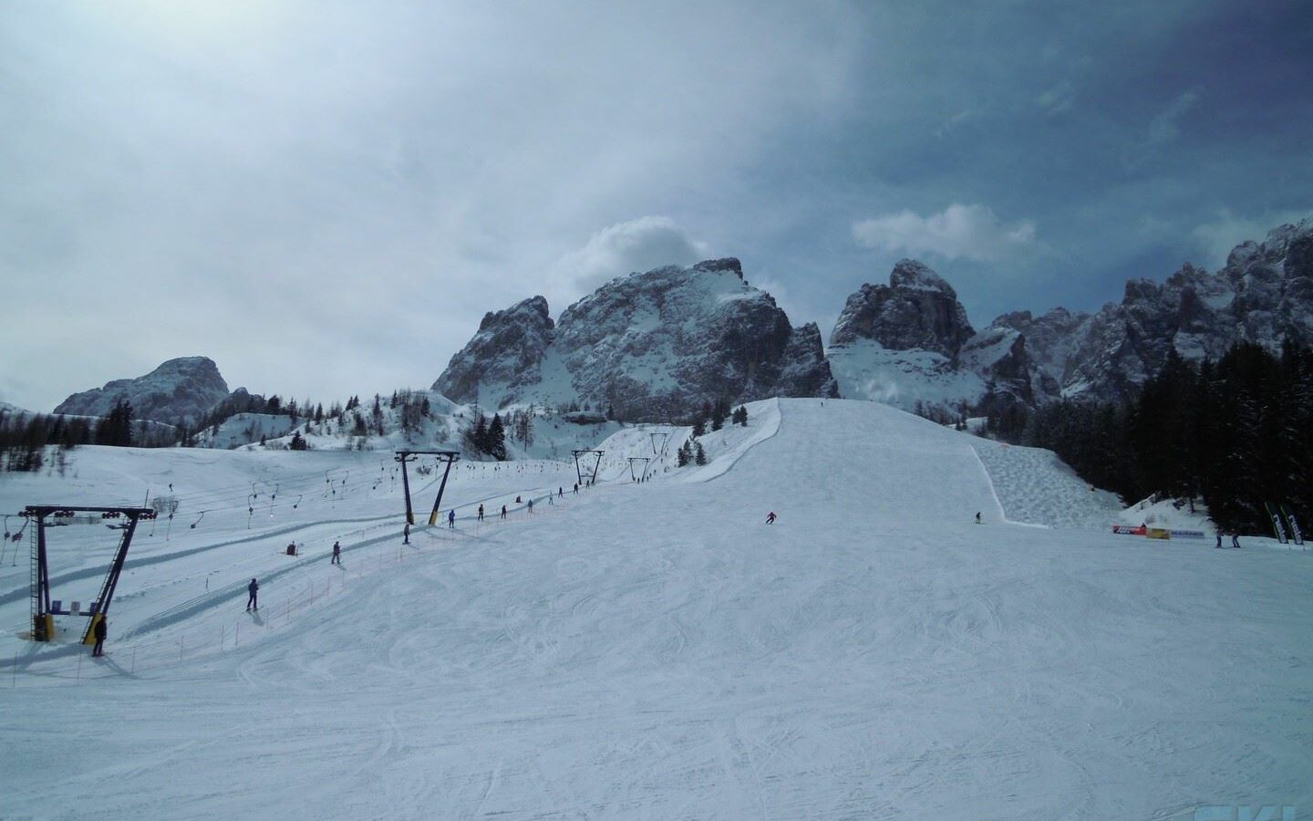 Skilift Passo Monte Croce