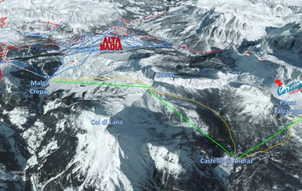 Cortina, Civetta e Arabba sci ai piedi