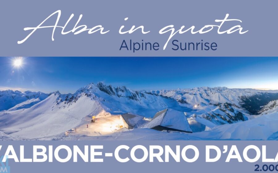 Alba in quota a Ponte di Legno il 4 gennaio 2019 (ed altre date)