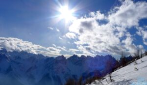 Forni di Sopra: la conca che collega la Carnia ed il Cadore