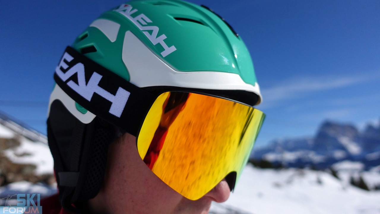 Casco A-Muse e Maschera Easight di ALEAH.