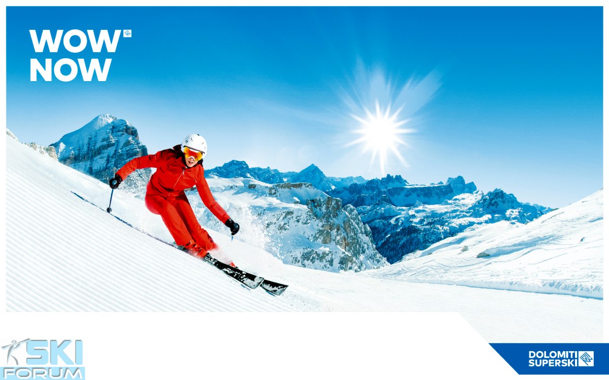 Inizio stagione Dolomiti Superski