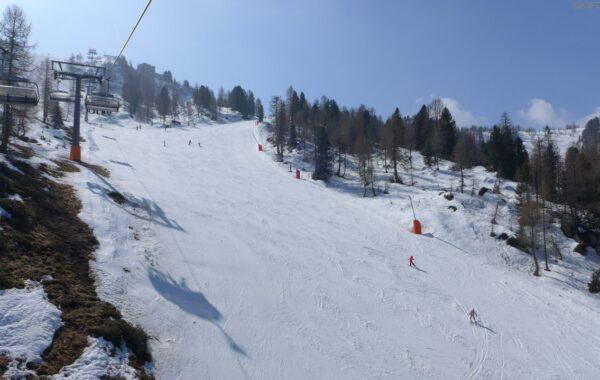 A Campiglio piste aperte fino al 25 aprile 2022 (Dolomiti di Brenta)