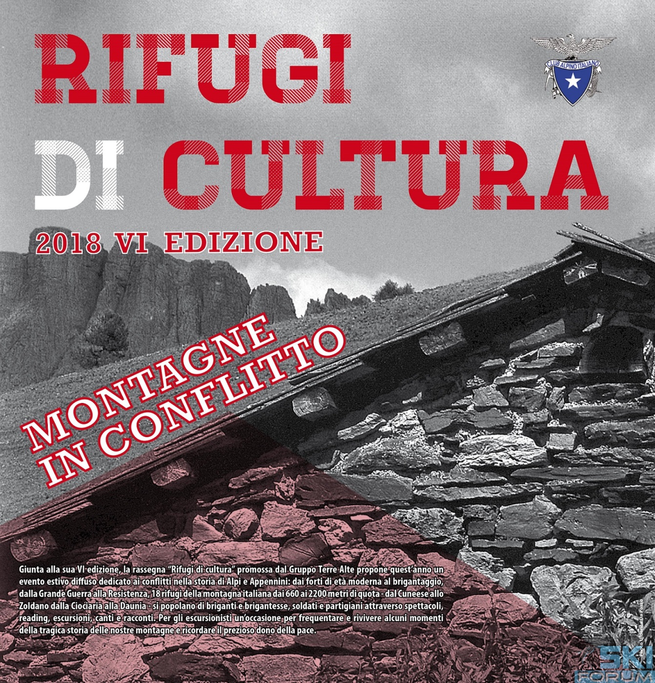 I conflitti in Montagna: tema della 6a edizione di “Rifugi in Cultura”