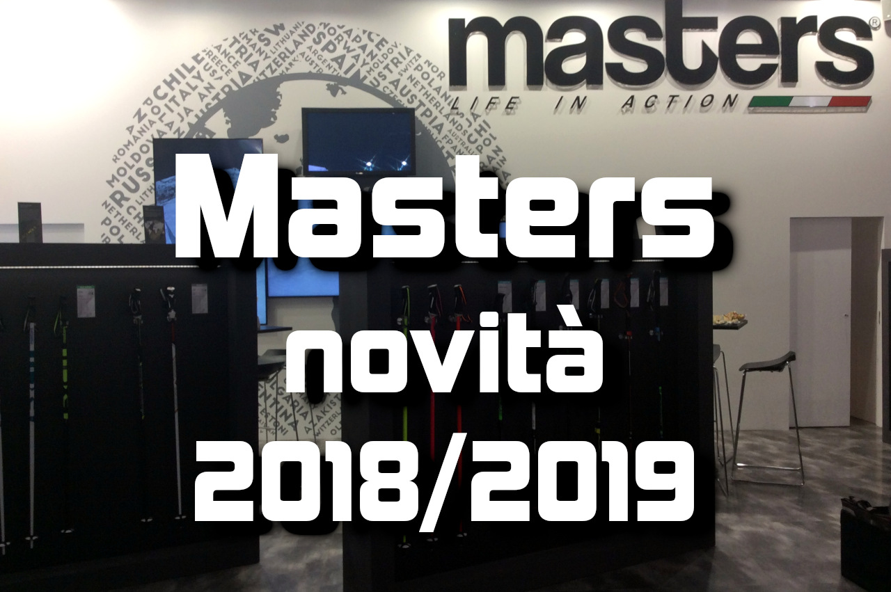 Masters bastoncini da sci: novità 2018/2019