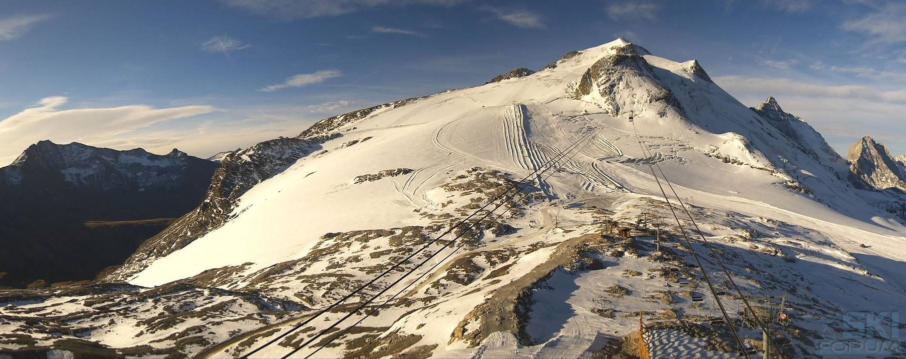 Tignes: si torna in pista sul Grande Motte