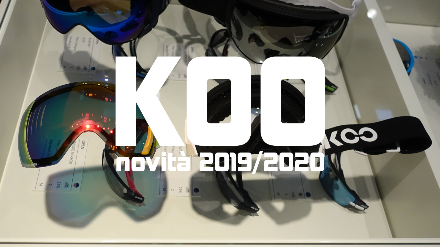 KOO: nuova maschera Eclipse e novità occhiali sportivi 2019/2020