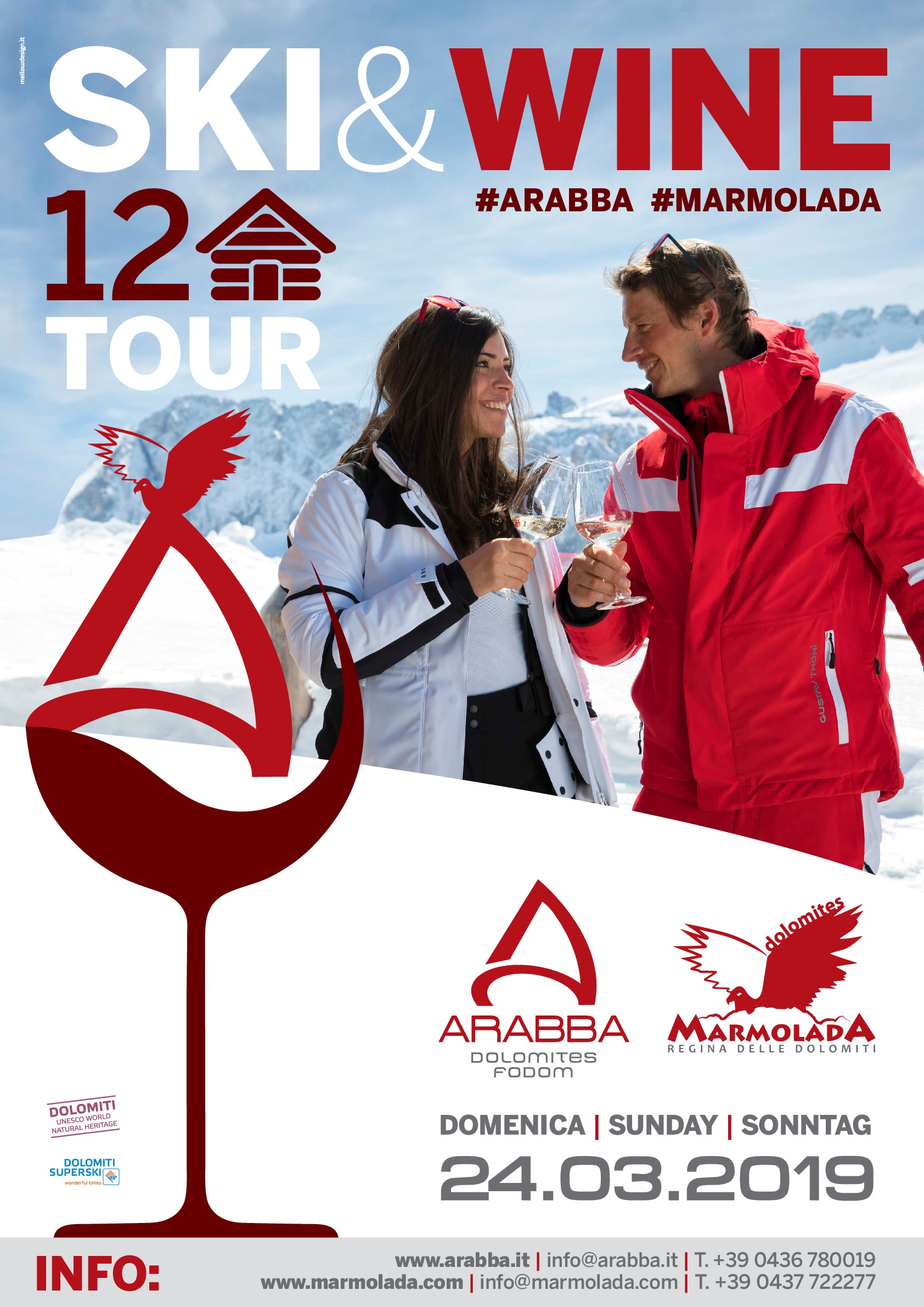 Ski & Wine Arabba – Marmolada: un buon bicchiere di vino tra una pista e l’altra