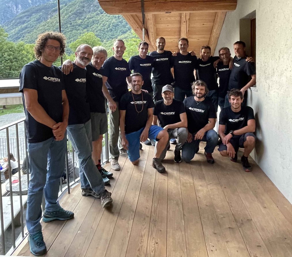 Crazy vestirà gli istruttori delle Guide Alpine della Lombardia