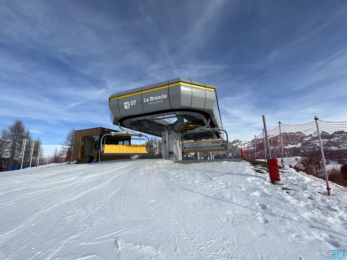 Alta Badia: 1+1+1 nuove seggiovie anzi 8+8+6 posti