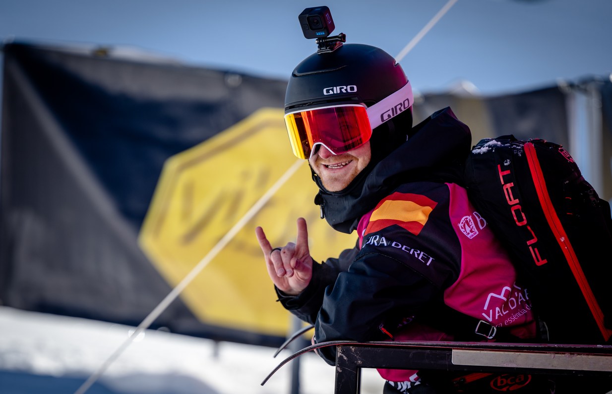 Michael Mawn si vince nella categoria snowboard maschile del Freeride World Tour 2023