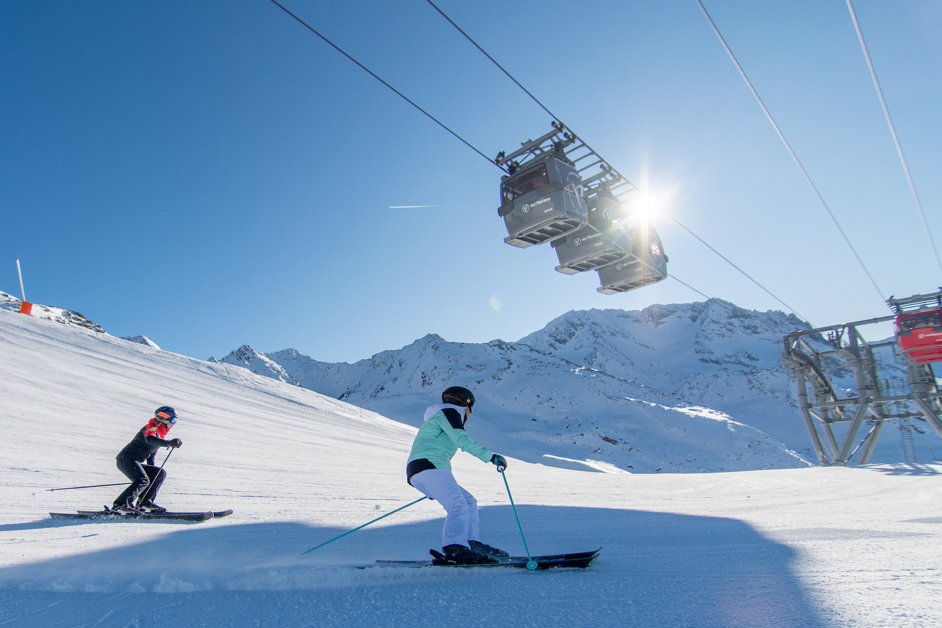 Val Thorens: il paradiso degli sciatori nella valle de belleville