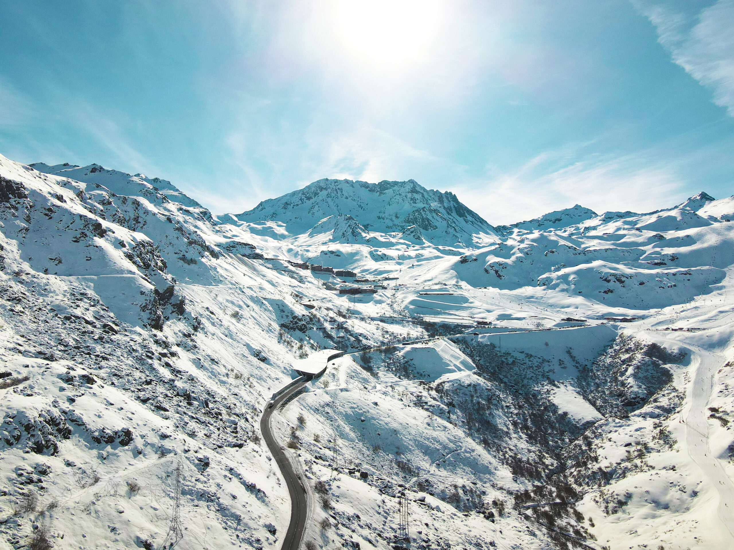 Neige_Station_Drone_Pont_Chasse - ©A. Brot