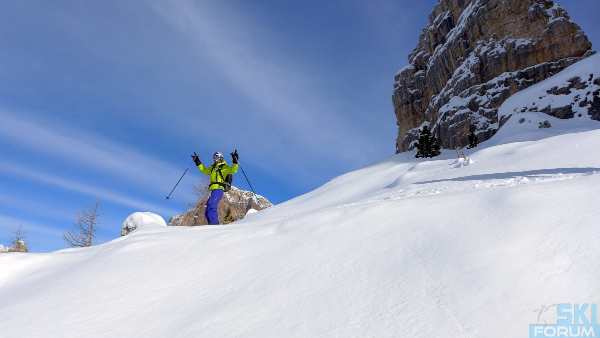 10 facili fuoripista in Dolomiti (con cartine e foto)
