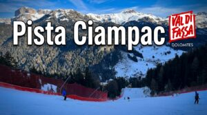 Pista nera Ciampac: il gioiello nero della Val di Fassa