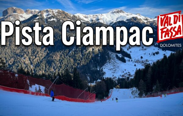 Pista nera Ciampac: il gioiello nero della Val di Fassa